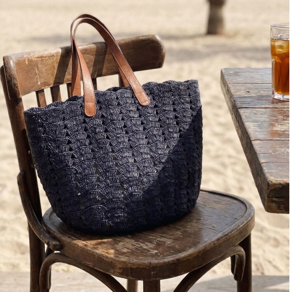 Mar Y Sol Paros Navy Tote